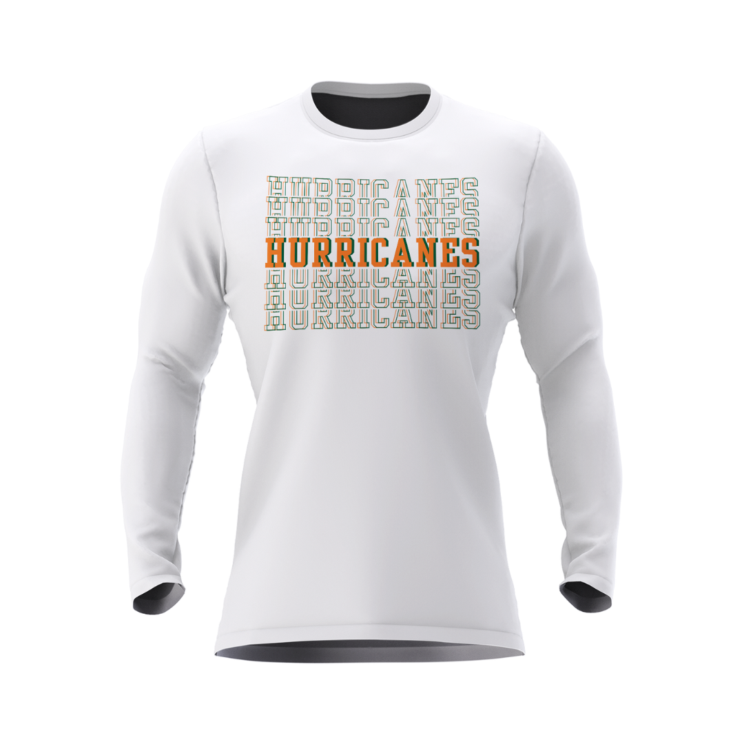 Hurricanes Glitch Long Sleeve - 2 COLORS