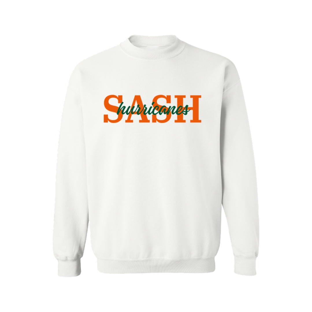 SASH Hurricanes Crewneck Sweatshirt - 3 COLORS