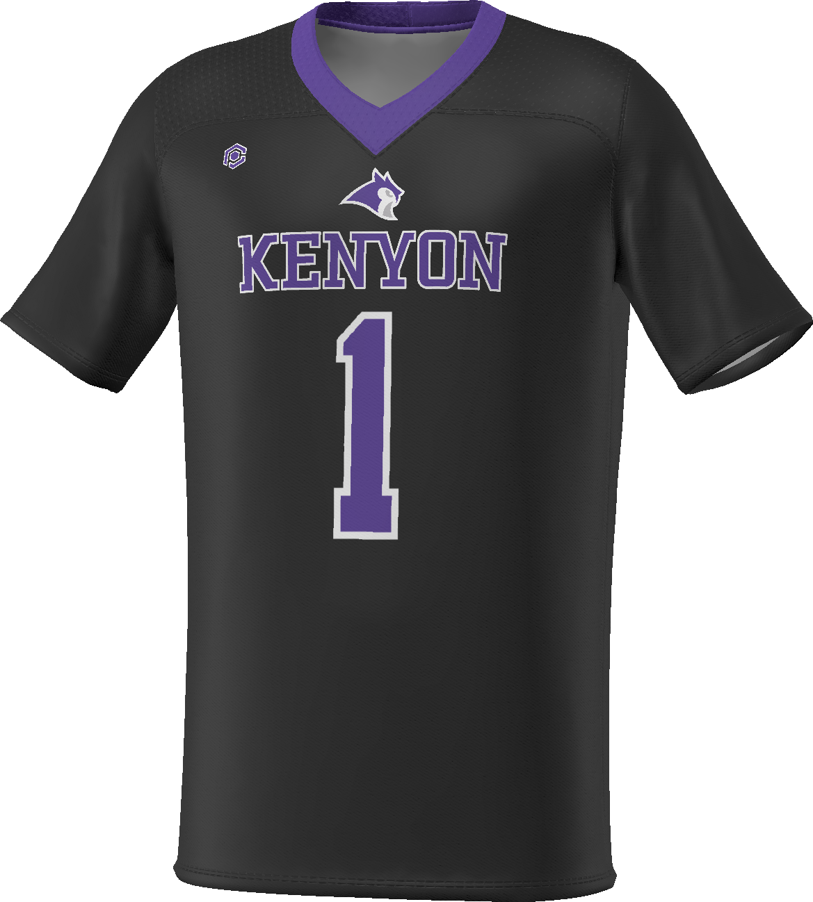 KENYON FOOTBALL REPLICA FAN JERSEY