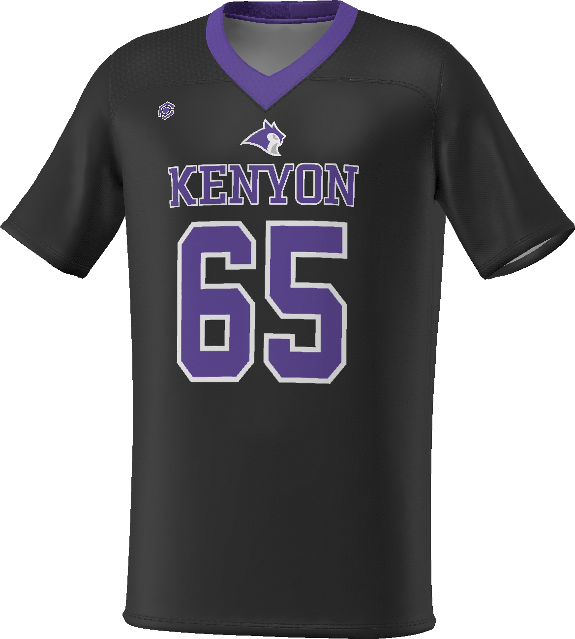 KENYON FOOTBALL REPLICA FAN JERSEY