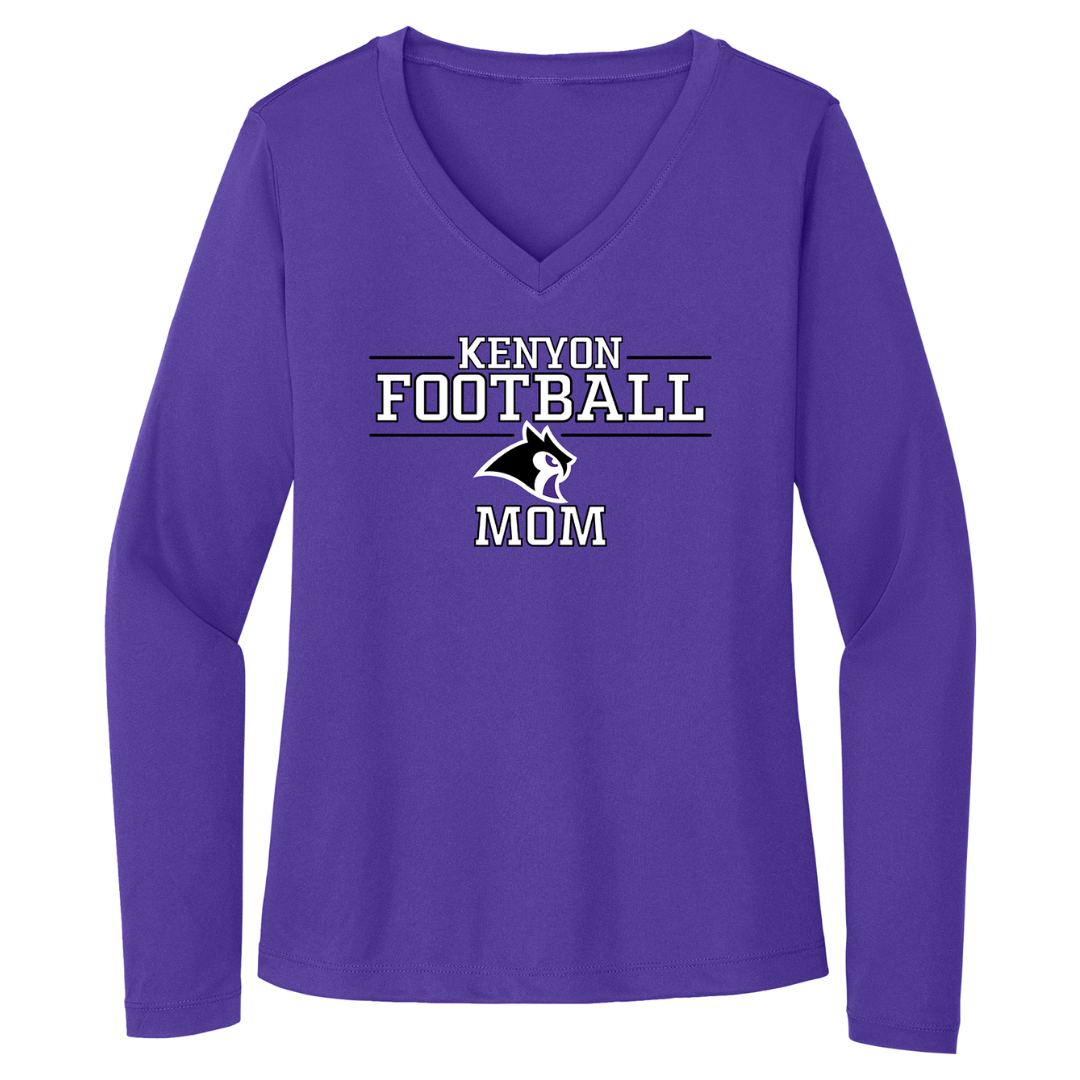 KCFB MOM DRI-FIT LONG SLEEVE V-NECK