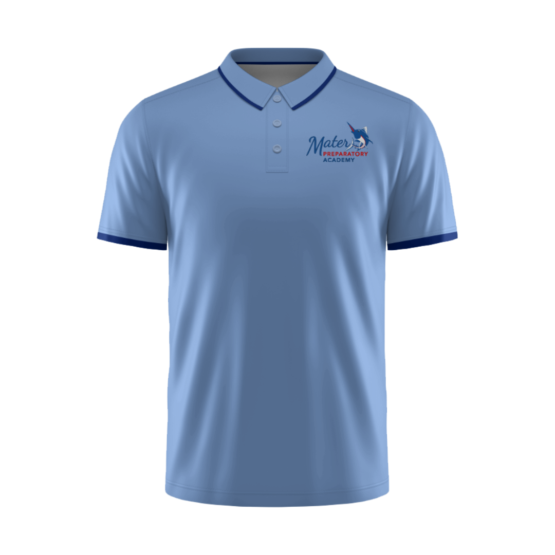 MPA STUDENT POLO - POWDER BLUE