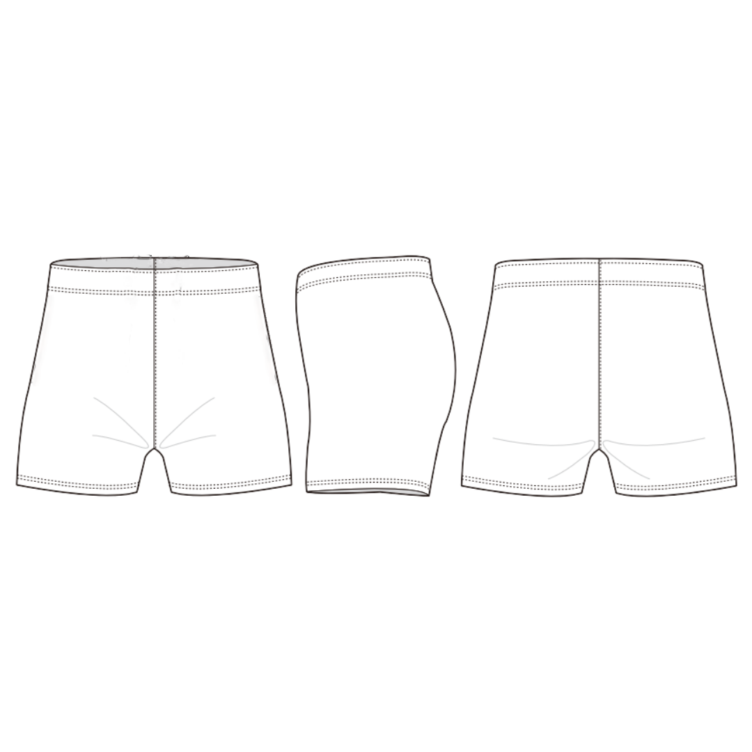 PRO-SELECT MICROPRO ATHLETIC SHORTS - WOMEN