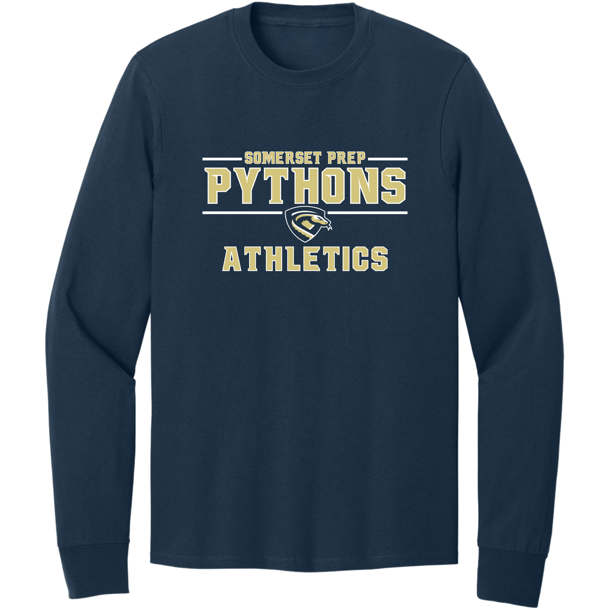 SOMERSET PREP CUSTOMIZABLE ATHLETICS PROBLOCK COTTON LONG SLEEVE SHIRT