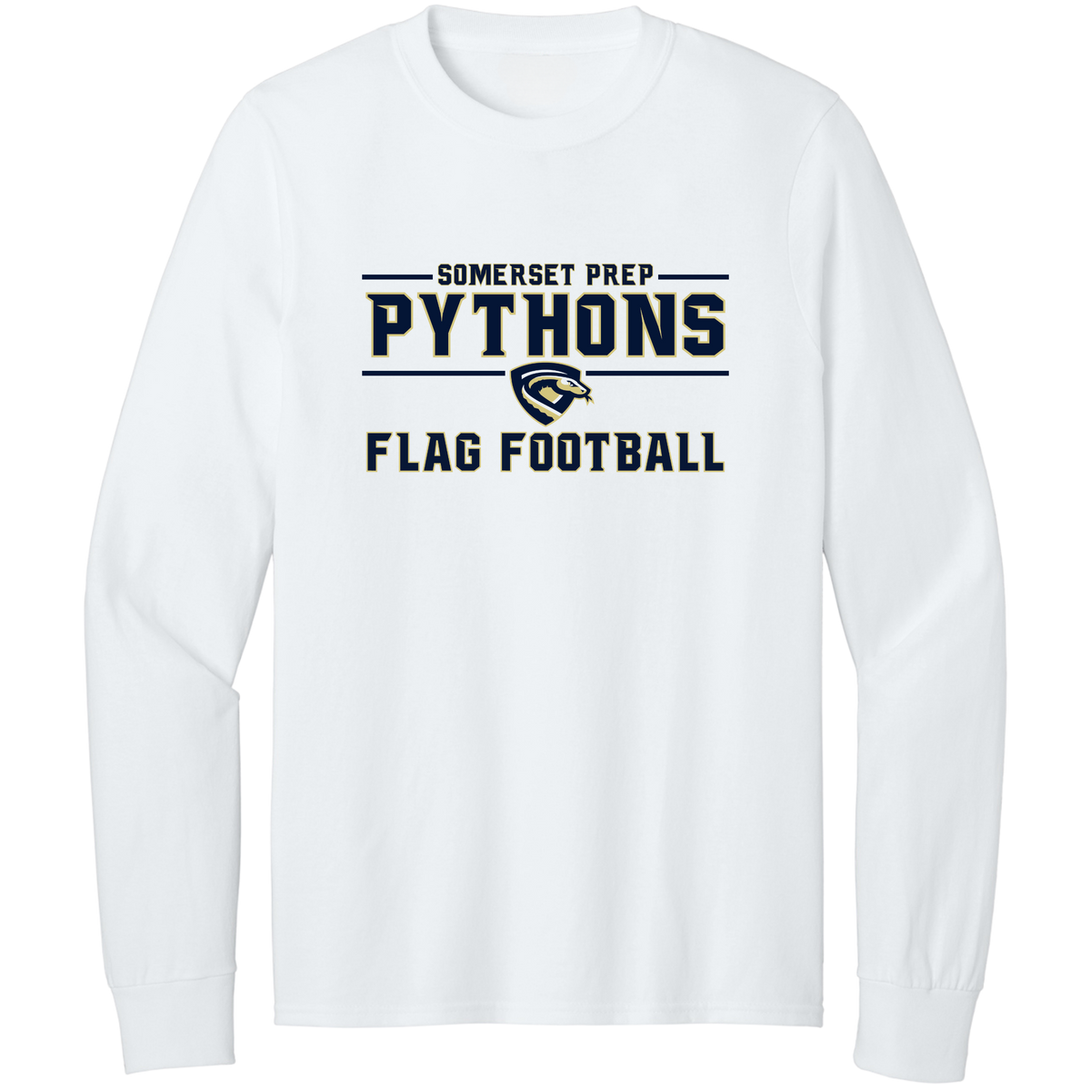 SOMERSET PREP CUSTOMIZABLE FOOTBALL PROBLOCK COTTON LONG SLEEVE SHIRT