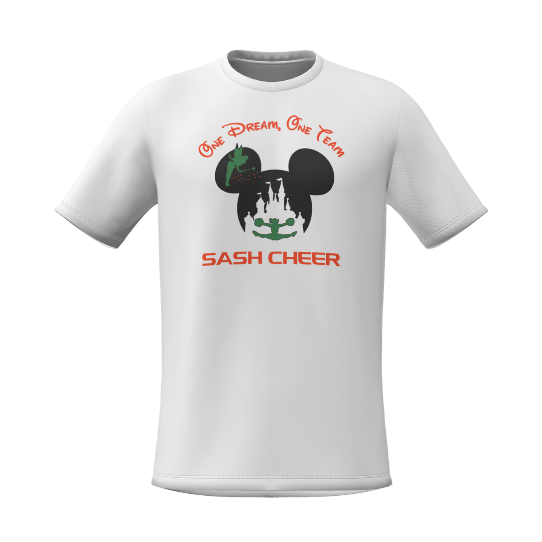 SASH CHEER COMPETITION SHIRT