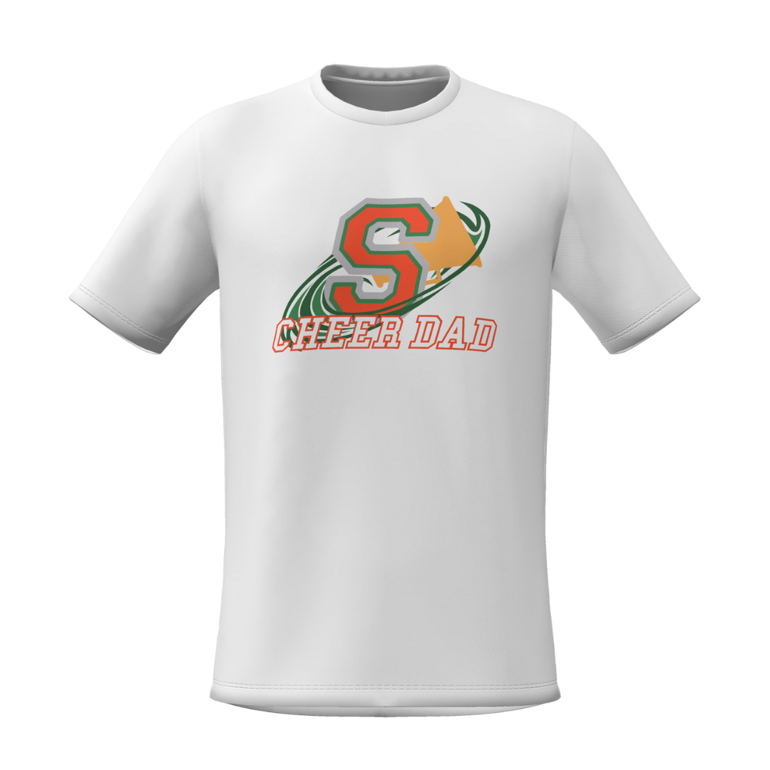SASH CHEER DAD T-SHIRT (3 COLORS)