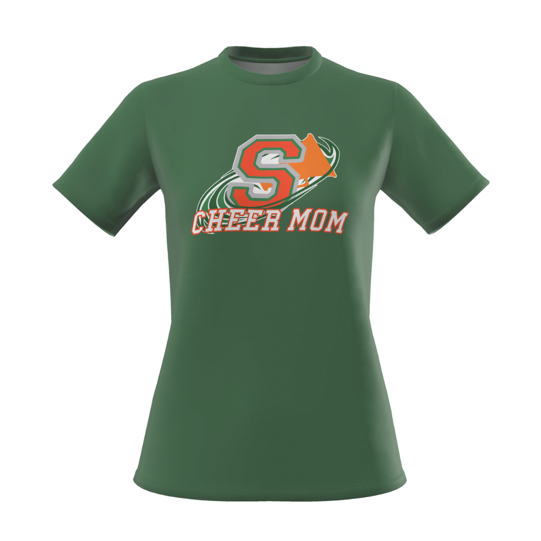 SASH CHEER MOM T-SHIRT (3 COLORS)