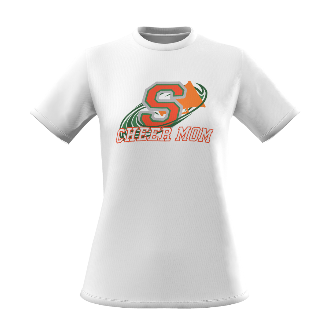 SASH CHEER MOM T-SHIRT (3 COLORS)