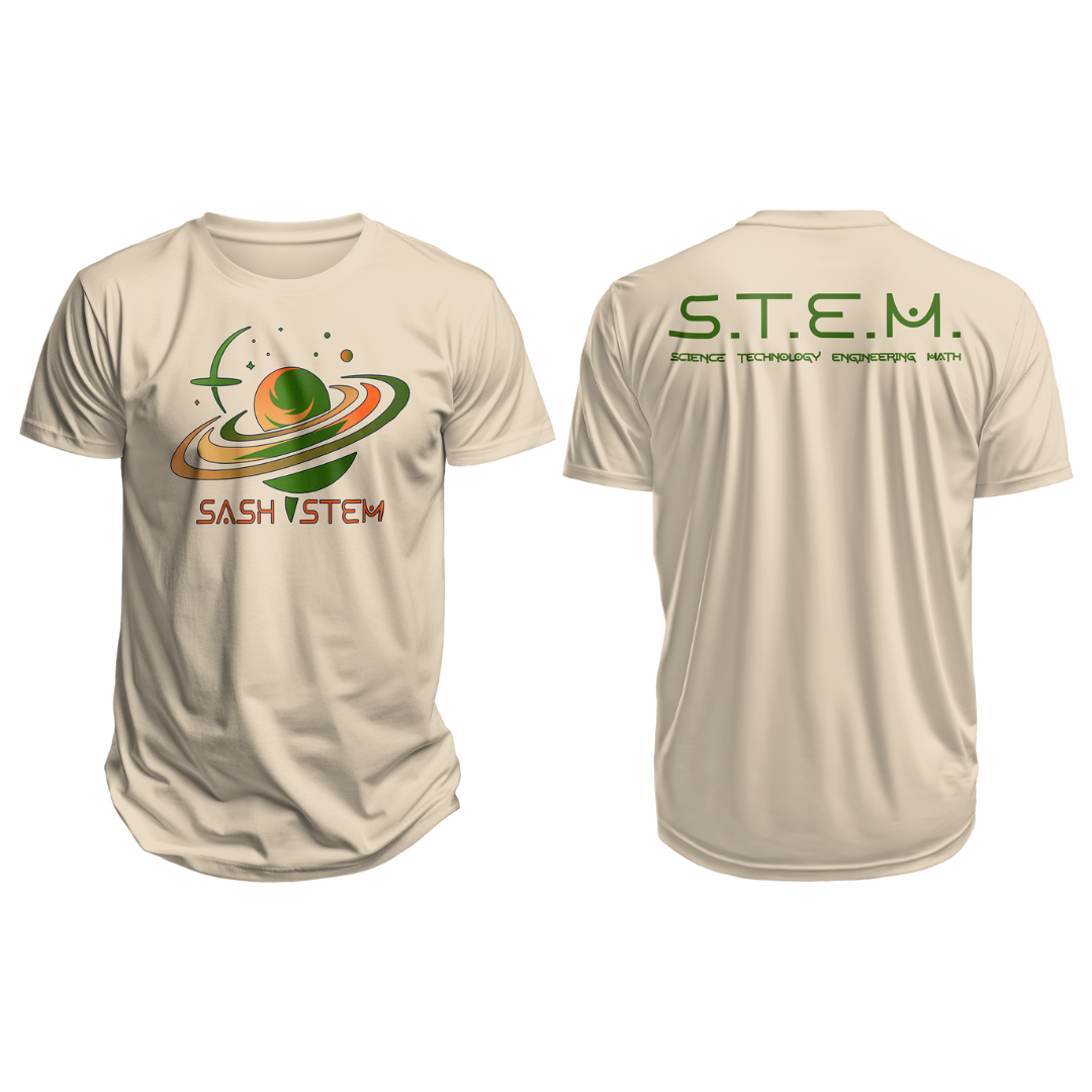 SASH STEM T-SHIRT - CREME