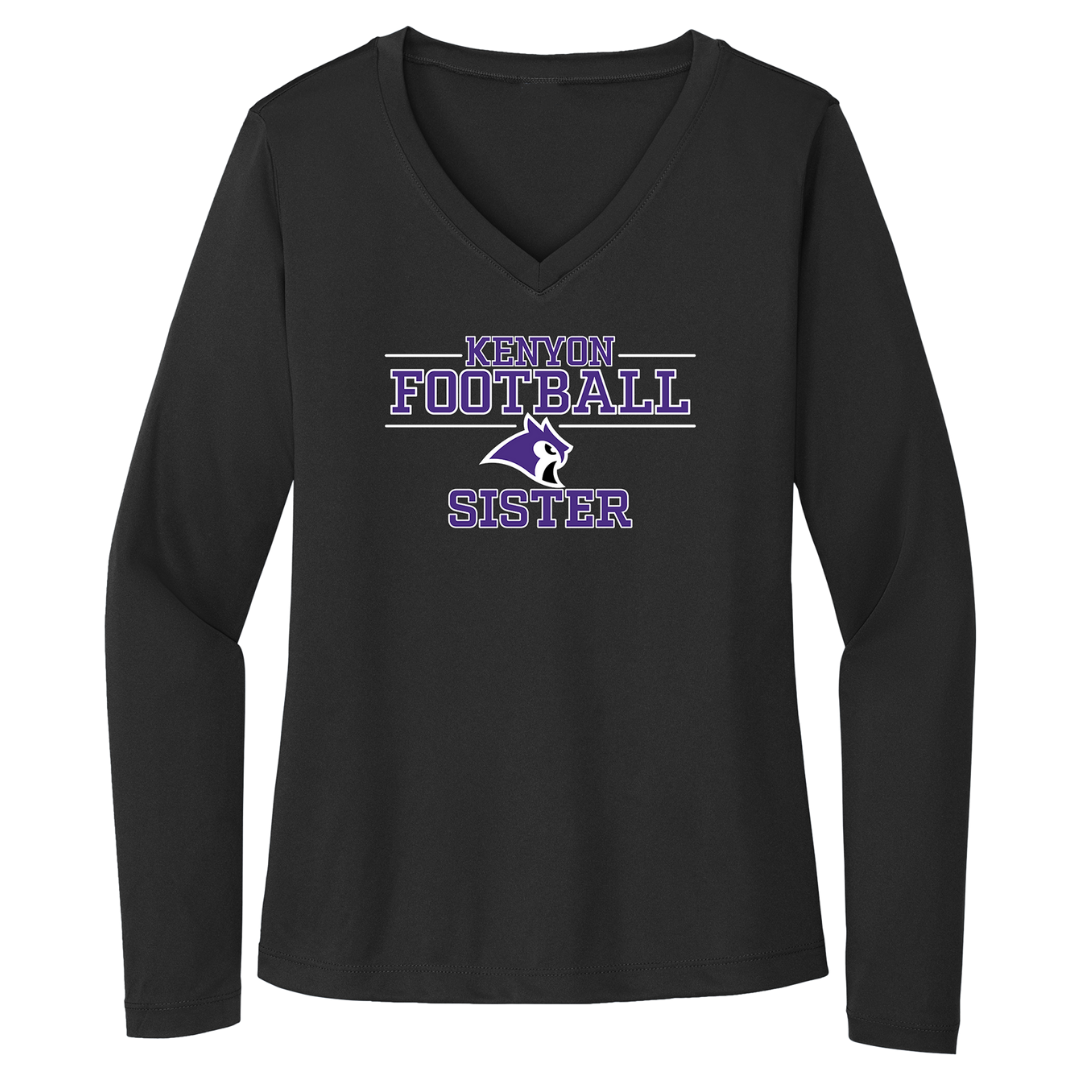 KCFB SISTER DRI-FIT LONG SLEEVE V-NECK