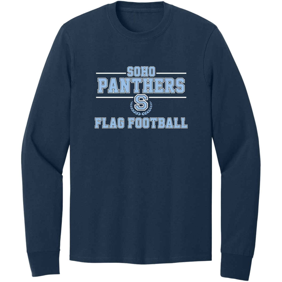 SOHO FLAG FOOTBALL COTTON LONG SLEEVES