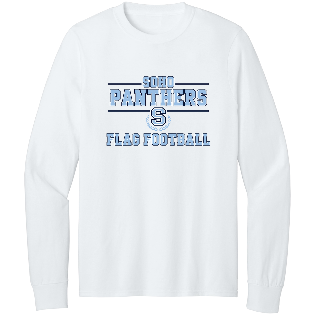 SOHO FLAG FOOTBALL COTTON LONG SLEEVES