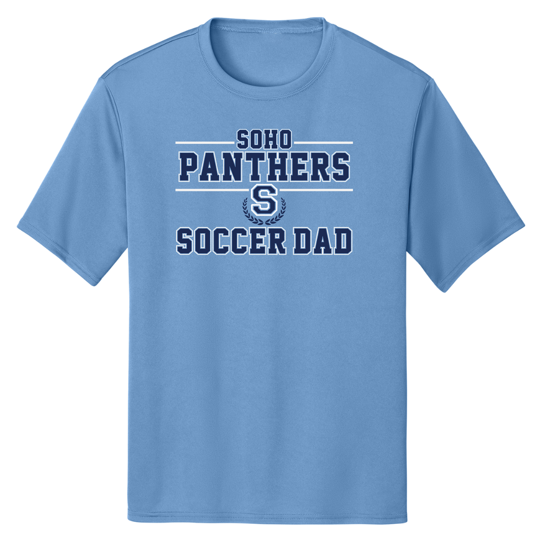SOHO SOCCER DAD DRI-FIT TEE