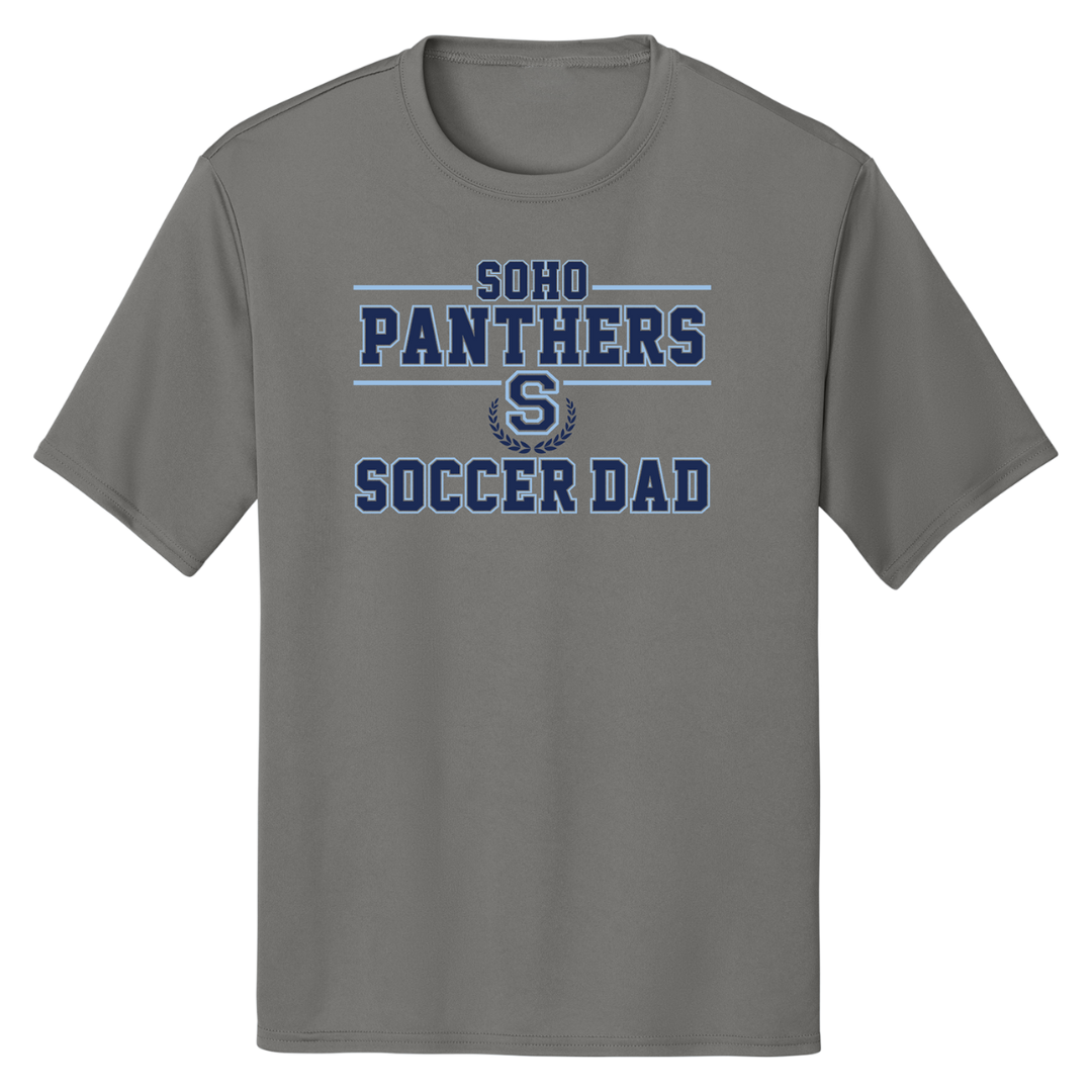 SOHO SOCCER DAD DRI-FIT TEE