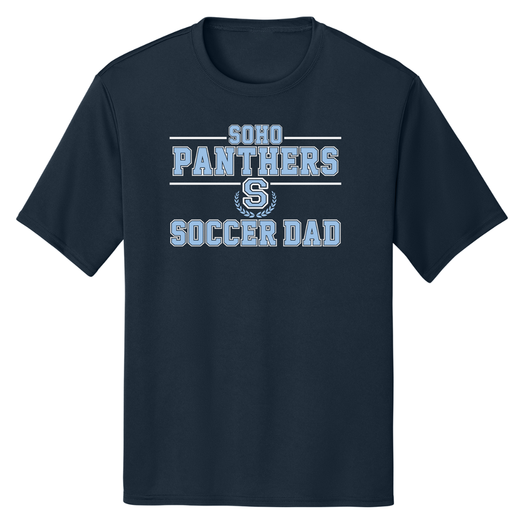 SOHO SOCCER DAD DRI-FIT TEE