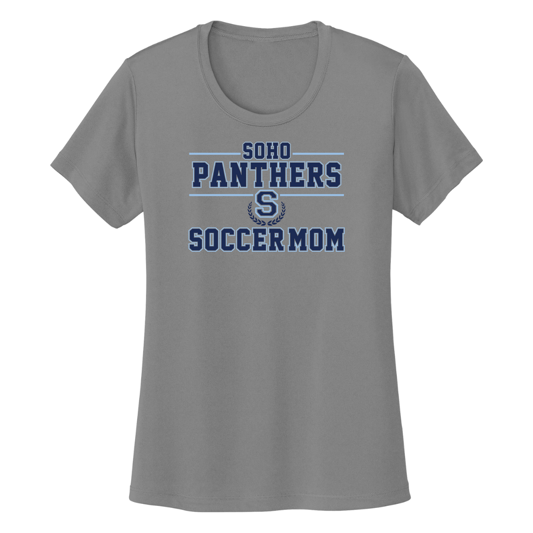 SOHO SOCCER MOM DRI-FIT TEE