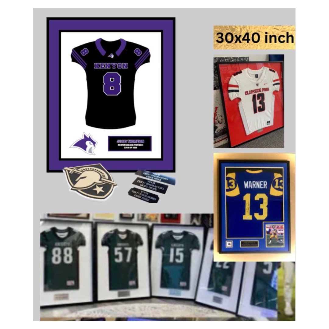 FRAMED REPLICA GAME JERSEY (Pre-Order Deposit)